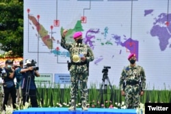 Kepala Staf TNI Angkatan Laut Laksamana TNI Yudo Margono. (Twitter/@_TNIAL_)