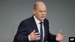 Chansela wa Ujerumani Olaf Scholz.