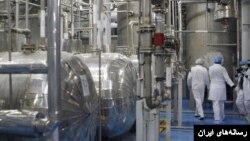 이란 나탄즈의 우라늄 농축 시설.
