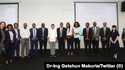 በዶ/ር ጌታሁን መኩሪያ የተመራው የኢትዮጵያ ልዑካን ቡድን ፣ከአሊባባ ዋና ስራ አስኪያጅ ጃክ ማ ጋር