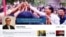 A screenshot of the Facebook page of Cambodian opposition leader Sam Rainsy on June 14, 2013, showing a fan number of over 70,000. That number, he claims, makes him the most popular Cambodian politician on Facebook, out-beating another page profiling Cambodian prime minister Hun Sen. 
