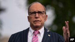 Penasihat ekonomi Gedung Putih Larry Kudlow