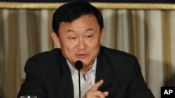 Thailand's former prime minister Thaksin Shinawatra (file photo)