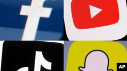 Kombinacija logoa socijalnih mreža (Foto: AP, arhiva)