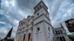 A view of the Catholic church in El Paraiso, Honduras July 24, 2021.