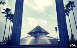 Masjid Kampus UGM. (Foto:VOA/ Nurhadi)