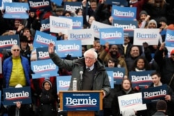 U.S. Presidential Candidate and Vermont Senator Bernie Sanders speaks at a rally in New York, United States March 2, 2019. REUTERS/Andrew Kelly