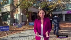 "ამერიკის ხმის" რეპორტაჟი საარჩევნო უბნიდან. 