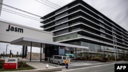 资料照片: 2024年2月14日台积电旗下日先进(JASM)位于熊本县新半导体工厂全景