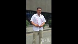 南京市民演讲纪念六四被寻衅滋事