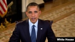 Presiden Obama dalam pidato mingguannya, Sabtu (6/3) mengatakan prioritas utamanya adalah memperbaiki ekonomi dengan mendukung pertumbuhan kelas menengah (Foto: dok).