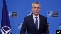 북대서양조약기구(NATO)의 옌스스톨텐베르그 사무총장.