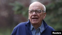 CEO of News Corp Rupert Murdoch attends the Allen & Co Media Conference in Sun Valley, Idaho July 13, 2012. 