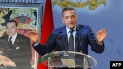 Moulay Hafid Elalamy, le président du comité de candidature du Maroc au Mondial 2026, à Marrakech, au Maroc, 8 avril 2015.