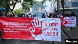 ኣብ ኬንያ ዝተኻየደ ተቃውሞ