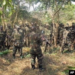 Colonel B briefs the 31st Ugandan Battalion (file photo)