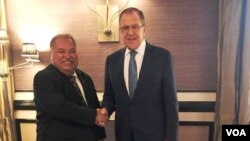 ნაურუს პრეზიდენტი და რუსეთის საგარეო მინისტრი სოჭში, 12.11.2017
