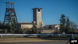 The Sibanye-Stillwater Driefontein gold mine near Johannesburg is pictured, May 5, 2018. An earthquake that hit the area of the mine has resulted in seven deaths, the mine owner said.