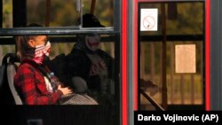 Virus Outbreak Serbia