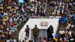 Le stade national de Cotonou, Bénin, le 20 novembre 2011.