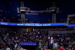President Donald Trump speaks during a campaign rally at the BOK Center, June 20, 2020, in Tulsa, Oklahoma.