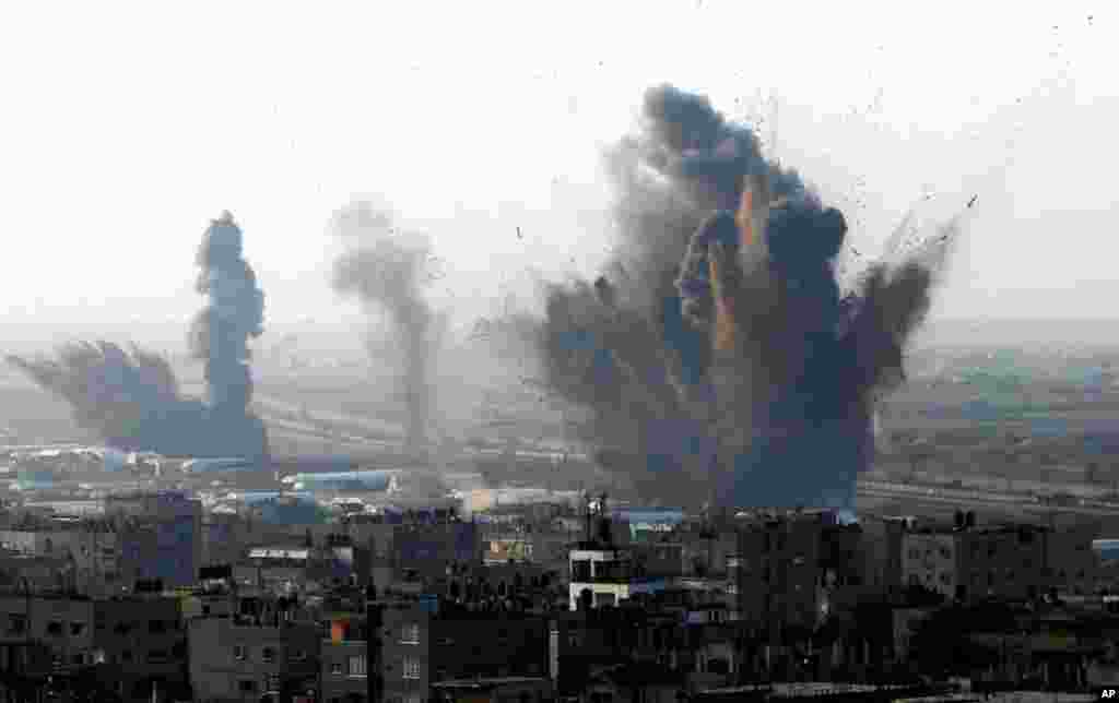 Isroil G&#39;azo sektorini nishonga oldi. 19-noyabr