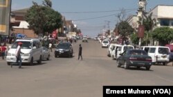 La circulation fluide sur l'artère principale de la ville de Bukavu, en RDC, le 11 février 2018. (VOA/Ernest Muhero)