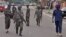 FILE - Nigerian soldiers are seen on patrol in Abuja.