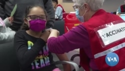 Children Rolling Up Their Sleeves for First COVID Shot