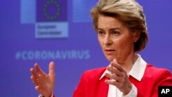 Presiden Uni Eropa Ursula Von Der Leyen 