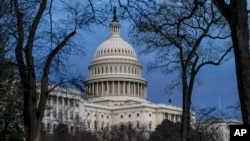 The Capitol is seen in Washington, Dec. 11, 2019.