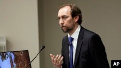 Zeid Ra'ad Al Hussein, Haut-Commissaire des Nations Unies aux droits de l'homme, 5 avril 2017
