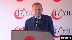Turkiya Prezidenti Rajab Toyyib Erdog’an. Kipr, 20-iyul, 2021. 