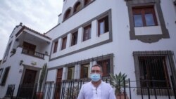 Juan Enrique Quintana, directeur de l'association Quorum Social 77 dédiée à la protection des jeunes migrants, dans les îles Canaries espagnoles, le 15 septembre 2020.