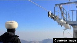 북한의 마식령 스키장 정경. 미국 AP통신의 진 리 전 평양지국장이 지난해 초 스키장 방문 당시 찍은 사진. 