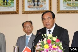 រូប​ឯកសារ៖ លោក​ ប្រាក់​ សុខុន​ រដ្ឋមន្ត្រី​ក្រសួង​ការបរទេស​កម្ពុជា