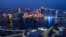 (FILES) This file photo taken on January 30, 2020 shows a general view of Macau city from the observation deck of Macau Tower.