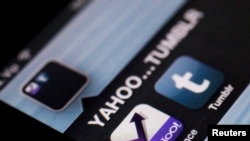 Badan-badan intelijen AS mengintai server 9 perusahaan internet besar, termasuk Yahoo, Google, dan Facebook (foto: ilustrasi). 