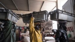 រូបឯកសារ៖ ការនេសាទ​ហួសកម្រិតនៅ​លើ​ដែន​ទឹក​នៃ​តំបន់​អាហ្វ្រិក​ខាងលិច បាន​ធ្វើឱ្យ​បាត់បង់​ស្តុកត្រី​ដែល​មាន​គុណភាព​ខ្ពស់ នៅ​ក្រុង Joal ប្រទេស​សេណេហ្គាល់ កាលពី​ថ្ងៃទី២៩ ខែឧសភា ឆ្នាំ២០១៧។