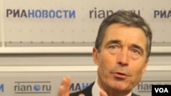 Sekjen NATO Anders Fogh Rasmussen melakukan kunjungan ke Moskow.