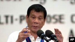 Presiden Filipina Rodrigo Duterte (Foto: dok).