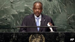 Le président djiboutien sortant Omar Guelleh