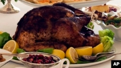 Turkey is the "star" of the Thanksgiving Day meal.