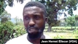 Justin Ovid, president of the Rotaract Club in Les Calles, Haiti.