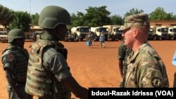 Les Etats Unis d'Amérique appuient le Niger dans le cadre du contrôle de ses frontières, à Mainé Soroa dans la région de Diffa, Niger, 5 septembre 2016. (VOA/Abdoul-Razak IDRISSA)