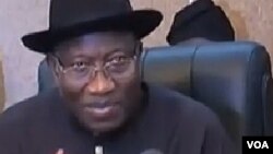 Shugaban Najeriya Goodluck Jonathan.