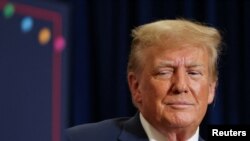 Tsohon shugaban kasar Amurka DOnald Trump 