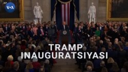 Tramp inauguratsiyasi: marosim va nutq 