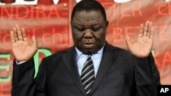 Morgan Tsvangirai, Harare, le 6 avril 2011