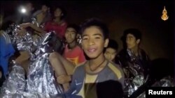 Dečaci u pećini na novom snimku koij su objavile tajlandske "foke"